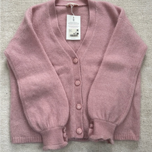 Sezane Mia Sweater Wool Pink S - Picture 2 of 5